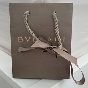 Bvlgari mini shopping bag